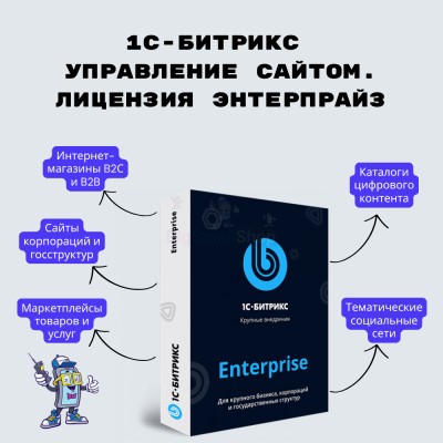 1С-Битрикс: Управление сайтом. Лицензия Энтерпрайз - купить в Морзохе